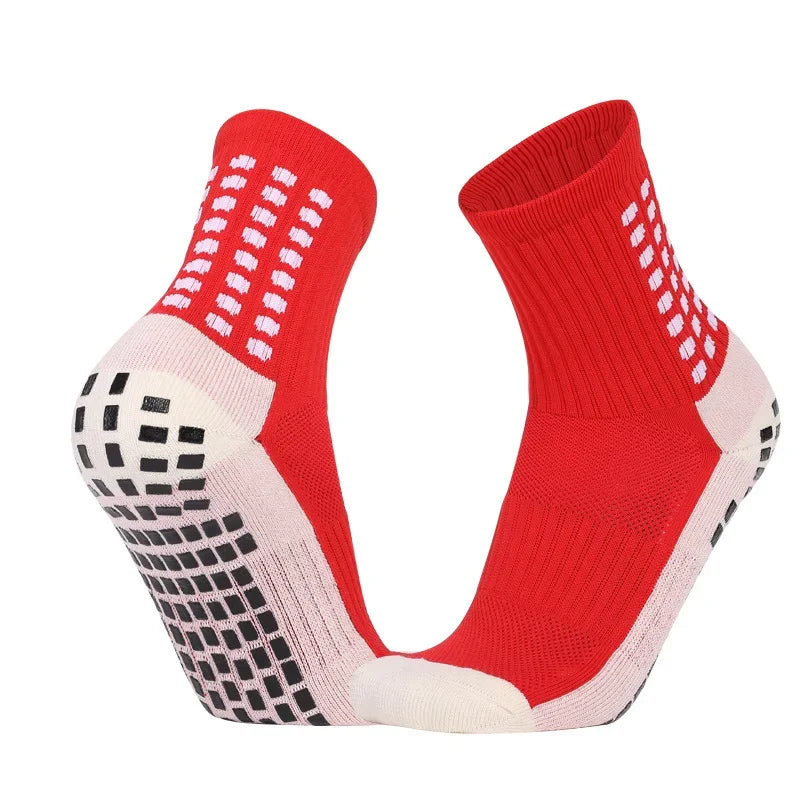 Chaussettes Antidérapantes Football & Basketball – Grip Renforcé | Taille Unique EU 39-45
