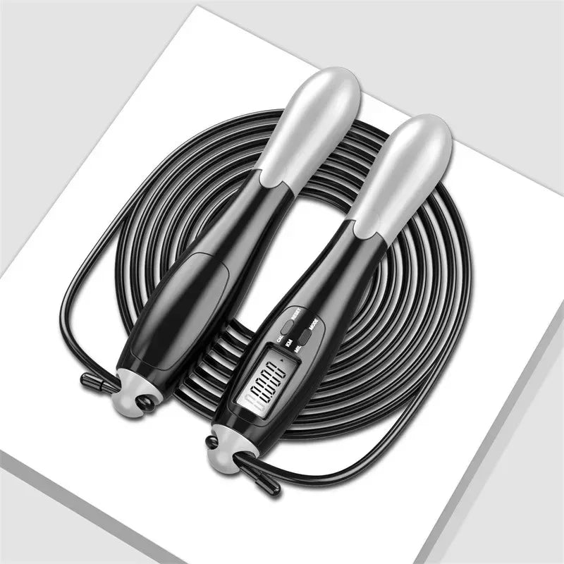 Corde à Sauter Pro LCD – Compteur Intelligent | CrossFit, Boxe & Cardio