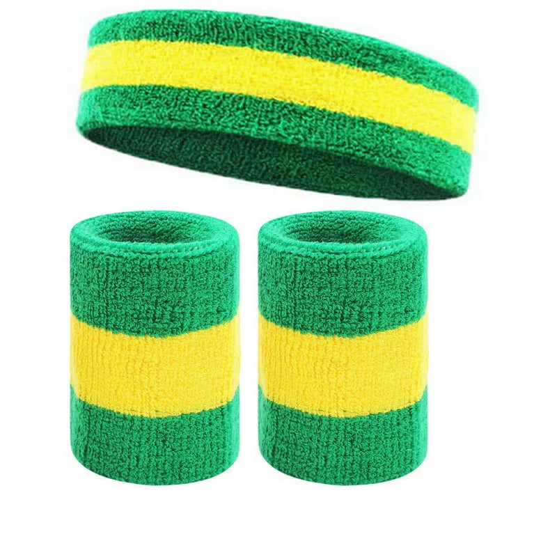 Bandeaux & Poignets Sport Absorbants – Gym, Tennis, Yoga & Running