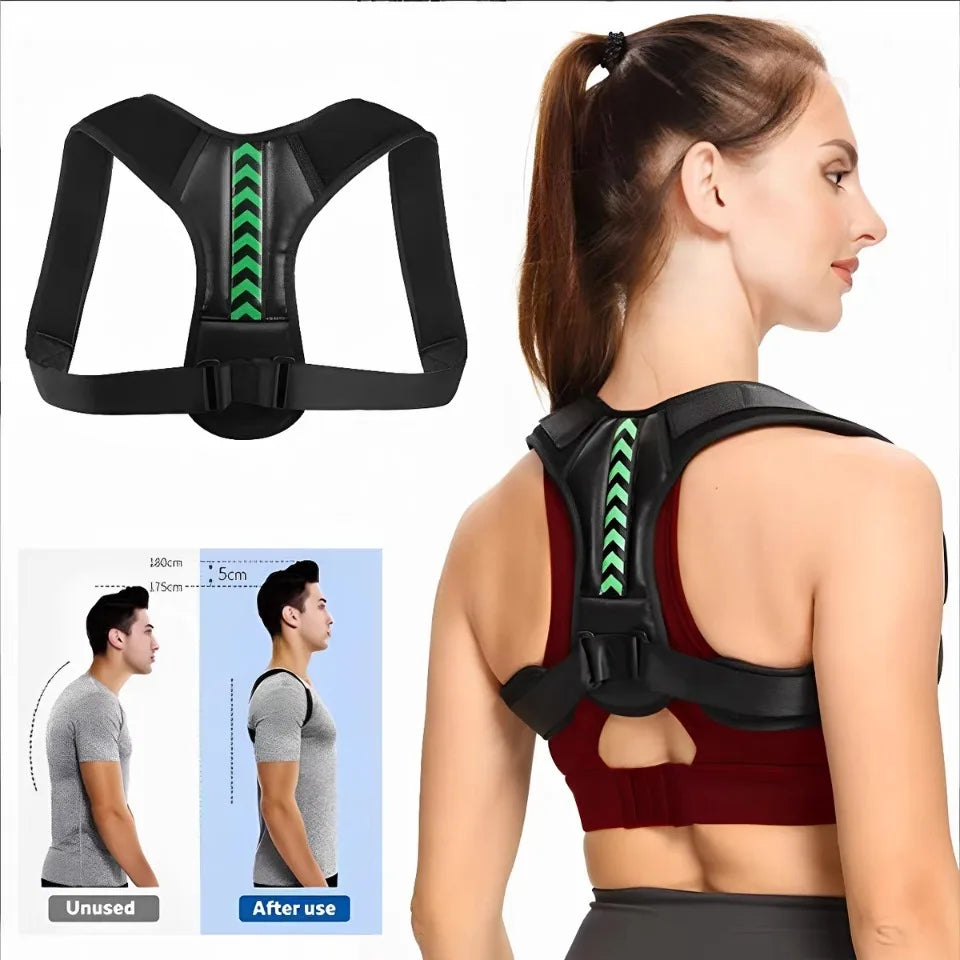 Correcteur de Posture Dos & Épaules – Ceinture Orthopédique Réglable | S-XL