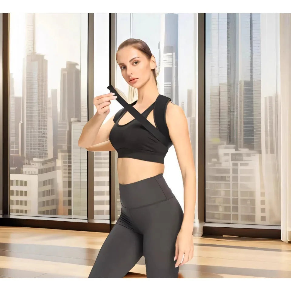 Correcteur de Posture Dos & Épaules – Ceinture Orthopédique Réglable | S-XL