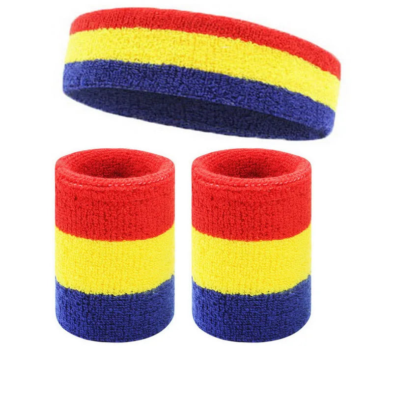 Bandeaux & Poignets Sport Absorbants – Gym, Tennis, Yoga & Running