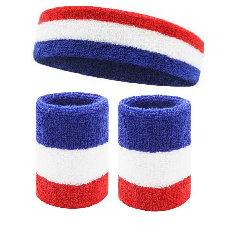 Bandeaux & Poignets Sport Absorbants – Gym, Tennis, Yoga & Running