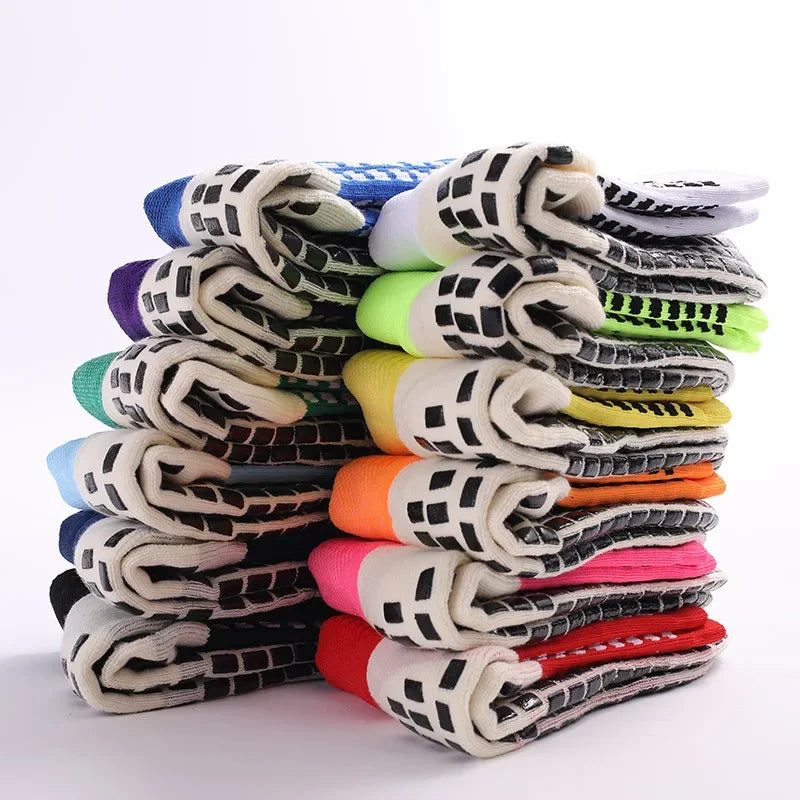Chaussettes Antidérapantes Football & Basketball – Grip Renforcé | Taille Unique EU 39-45