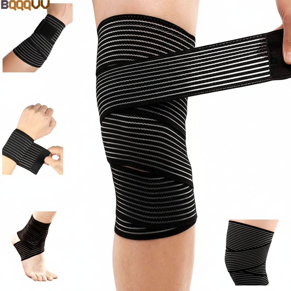 Bandage Élastique Soutien Articulaire – Genou, Coude & Cheville (40 à 300 cm)