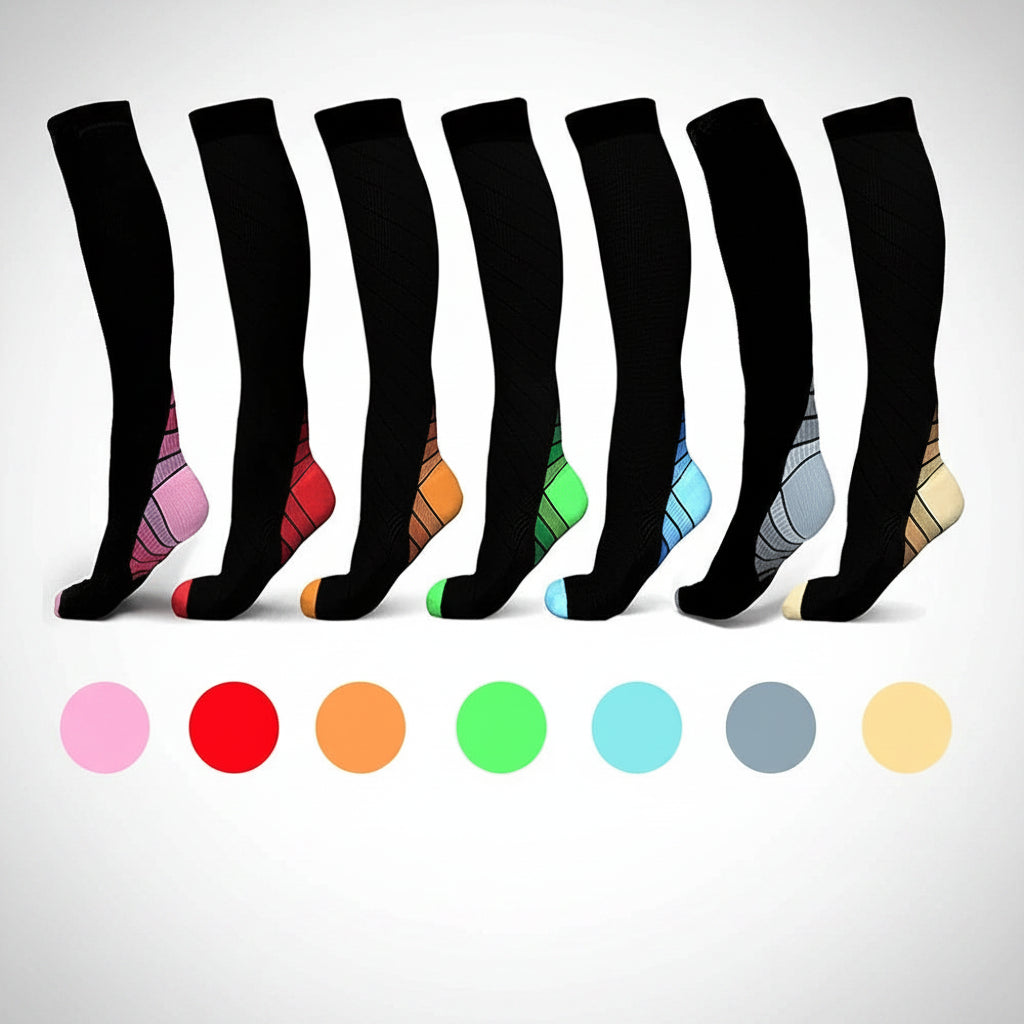 Chaussettes de Compression- Soulagement & Circulation (Homme & Femme)