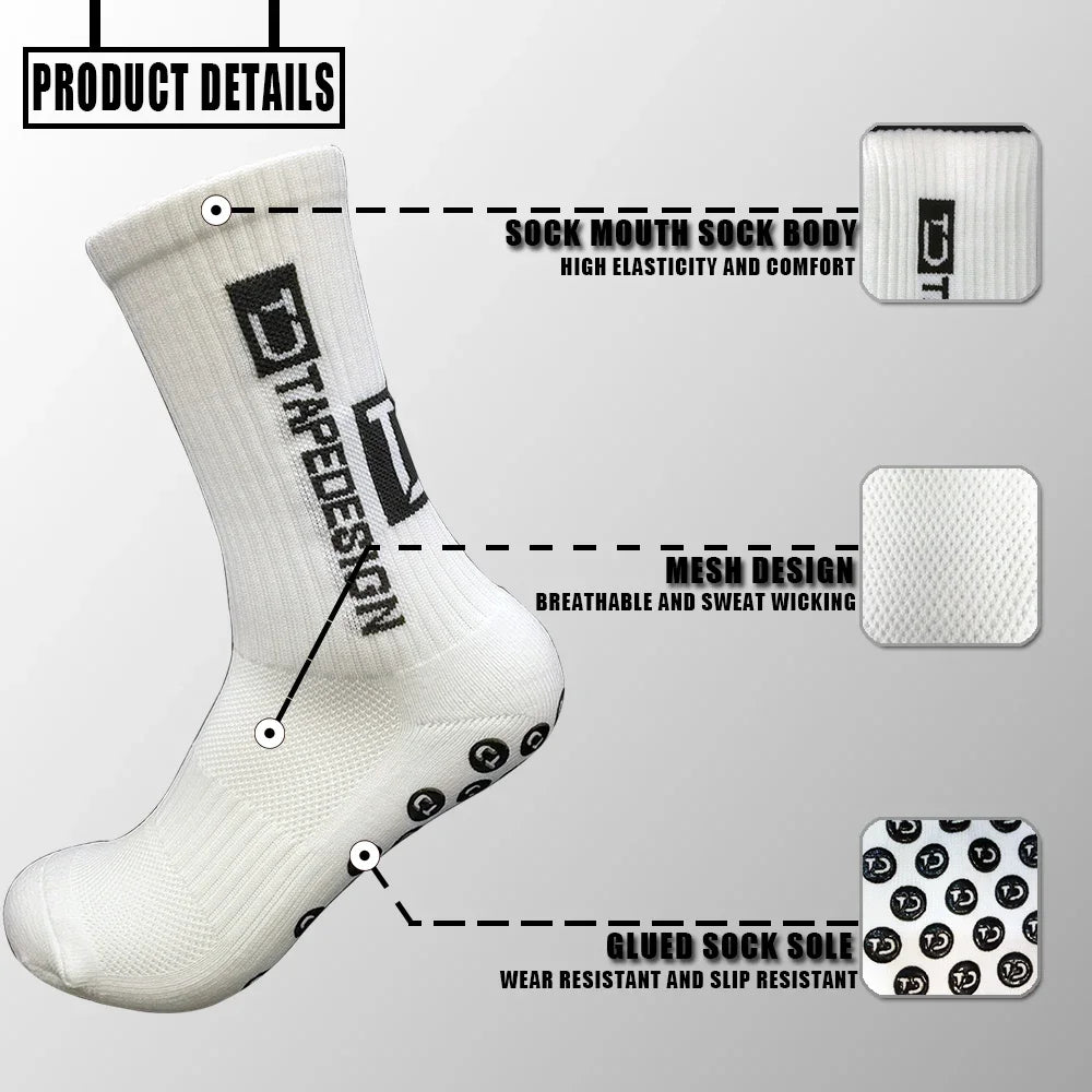 Pack Football : Chaussettes Montantes + Manchons de Protection Antidérapants | Homme & Femme