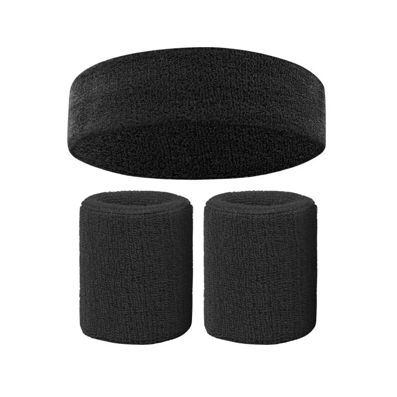 Bandeaux & Poignets Sport Absorbants – Gym, Tennis, Yoga & Running