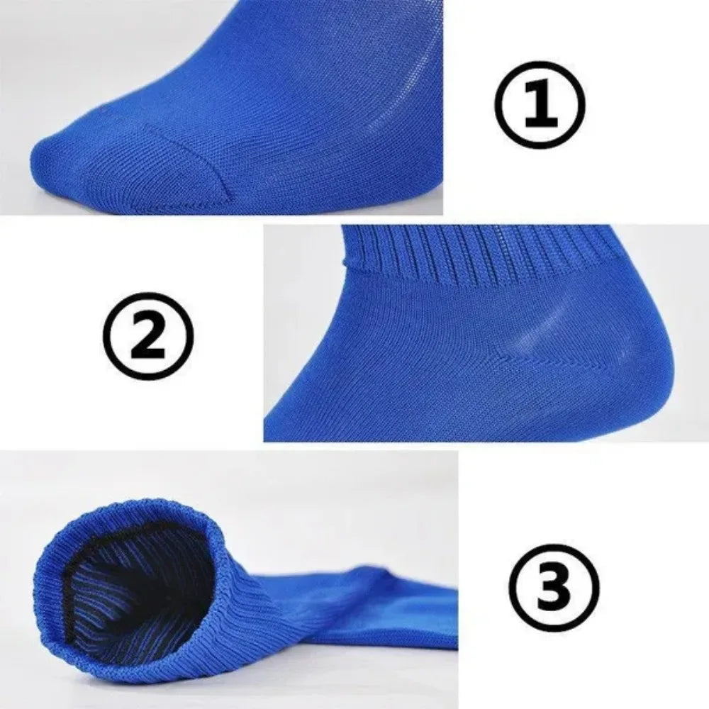 Chaussettes de Football Longues – Sport Respirantes Homme