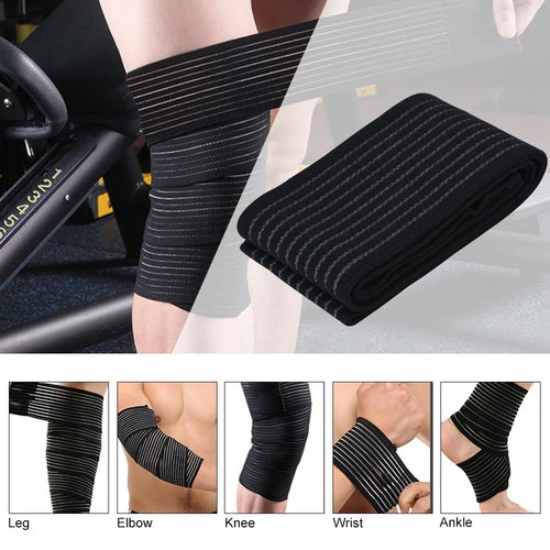 Bandage Élastique Soutien Articulaire – Genou, Coude & Cheville (40 à 300 cm)